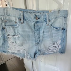 Vintage wash AE shorts